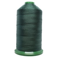 Top Stitch Heavy Duty Bonded Nylon Sewing Thread Col.Forest green (509)